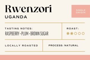 Rwenzori, Uganda (12oz Bag, Whole Bean)